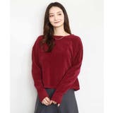 モールヤーンボートネックニット/洗える | MK MICHEL KLEIN | 詳細画像19