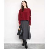 モールヤーンボートネックニット/洗える | MK MICHEL KLEIN | 詳細画像21