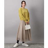 モールヤーンボートネックニット/洗える | MK MICHEL KLEIN | 詳細画像33