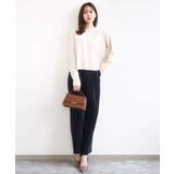 モールヤーンボートネックニット/洗える | MK MICHEL KLEIN | 詳細画像45