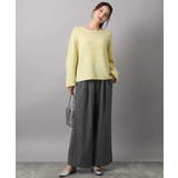 シアーボーダーボリュームパフスリーブニット/洗える | MK MICHEL KLEIN | 詳細画像15 