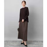 配色レイヤードデザインニット/洗える | MK MICHEL KLEIN | 詳細画像17 