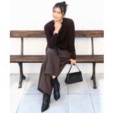 配色レイヤードデザインニット/洗える | MK MICHEL KLEIN | 詳細画像23 