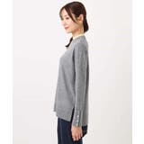 配色レイヤードデザインニット/洗える | MK MICHEL KLEIN | 詳細画像34 