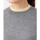 配色レイヤードデザインニット/洗える | MK MICHEL KLEIN | 詳細画像36 