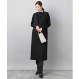 配色レイヤードデザインニット/洗える | MK MICHEL KLEIN | 詳細画像4 