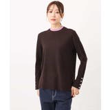 配色レイヤードデザインニット/洗える | MK MICHEL KLEIN | 詳細画像41 