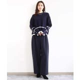 配色ライン片畦編みニット/洗える | MK MICHEL KLEIN | 詳細画像28 