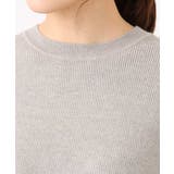 配色ライン片畦編みニット/洗える | MK MICHEL KLEIN | 詳細画像42 