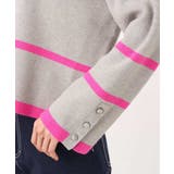 配色ライン片畦編みニット/洗える | MK MICHEL KLEIN | 詳細画像43 