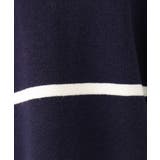 配色ライン片畦編みニット/洗える | MK MICHEL KLEIN | 詳細画像47 