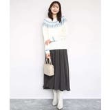 ノルディック柄ニット/洗える | MK MICHEL KLEIN | 詳細画像11 