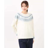 ノルディック柄ニット/洗える | MK MICHEL KLEIN | 詳細画像25 