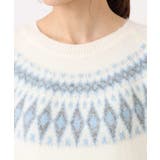 ノルディック柄ニット/洗える | MK MICHEL KLEIN | 詳細画像28 