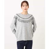 ノルディック柄ニット/洗える | MK MICHEL KLEIN | 詳細画像32 