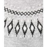 ノルディック柄ニット/洗える | MK MICHEL KLEIN | 詳細画像33 