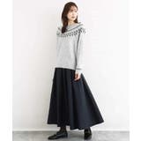 ノルディック柄ニット/洗える | MK MICHEL KLEIN | 詳細画像4 