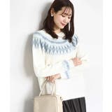 ノルディック柄ニット/洗える | MK MICHEL KLEIN | 詳細画像9 