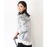 ライトグレー | ノルディック柄ニット/洗える | MK MICHEL KLEIN