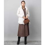 片畦編みVネックニット/洗える | MK MICHEL KLEIN | 詳細画像13 