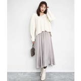 片畦編みVネックニット/洗える | MK MICHEL KLEIN | 詳細画像16 