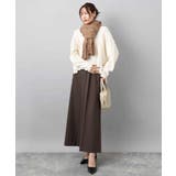 片畦編みVネックニット/洗える | MK MICHEL KLEIN | 詳細画像24 