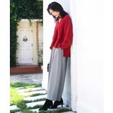 片畦編みVネックニット/洗える | MK MICHEL KLEIN | 詳細画像31 