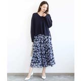 片畦編みVネックニット/洗える | MK MICHEL KLEIN | 詳細画像40 