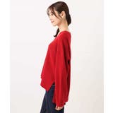 片畦編みVネックニット/洗える | MK MICHEL KLEIN | 詳細画像47 