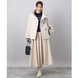 ロゴ入りウール混ニット/前後2way/洗える | MK MICHEL KLEIN | 詳細画像16 