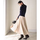 ロゴ入りウール混ニット/前後2way/洗える | MK MICHEL KLEIN | 詳細画像19 