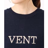 ロゴ入りウール混ニット/前後2way/洗える | MK MICHEL KLEIN | 詳細画像24 