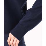 ロゴ入りウール混ニット/前後2way/洗える | MK MICHEL KLEIN | 詳細画像26 