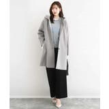 ロゴ入りウール混ニット/前後2way/洗える | MK MICHEL KLEIN | 詳細画像7 