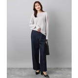 ラメ入りドルマンスリーブ畦編みニット/洗える | MK MICHEL KLEIN | 詳細画像17 