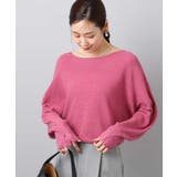 ラメ入りドルマンスリーブ畦編みニット/洗える | MK MICHEL KLEIN | 詳細画像2 