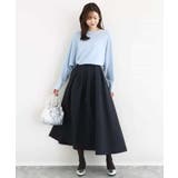 ラメ入りドルマンスリーブ畦編みニット/洗える | MK MICHEL KLEIN | 詳細画像21 