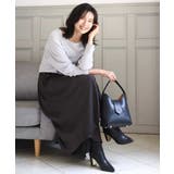 ラメ入りドルマンスリーブ畦編みニット/洗える | MK MICHEL KLEIN | 詳細画像28 