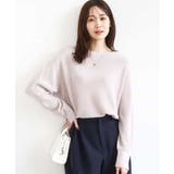 ラメ入りドルマンスリーブ畦編みニット/洗える | MK MICHEL KLEIN | 詳細画像29 