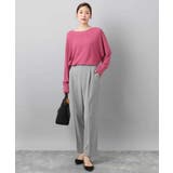 ラメ入りドルマンスリーブ畦編みニット/洗える | MK MICHEL KLEIN | 詳細画像3 