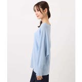 ラメ入りドルマンスリーブ畦編みニット/洗える | MK MICHEL KLEIN | 詳細画像47 