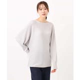 ラメ入りドルマンスリーブ畦編みニット/洗える | MK MICHEL KLEIN | 詳細画像55 