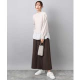 レイヤードデザインチュニックニット/洗える | MK MICHEL KLEIN | 詳細画像15 