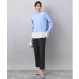 レイヤードデザインチュニックニット/洗える | MK MICHEL KLEIN | 詳細画像7 