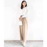 ツィーディーVネックニット/洗える | MK MICHEL KLEIN | 詳細画像5 