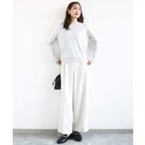 レースデザインコンパクトニット/洗える | MK MICHEL KLEIN | 詳細画像13 