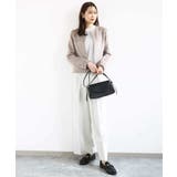 レースデザインコンパクトニット/洗える | MK MICHEL KLEIN | 詳細画像18 