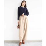 レースデザインコンパクトニット/洗える | MK MICHEL KLEIN | 詳細画像3 