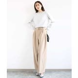 レースデザインコンパクトニット/洗える | MK MICHEL KLEIN | 詳細画像9 