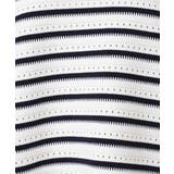 柄編みボーダーニット | MK MICHEL KLEIN | 詳細画像22 